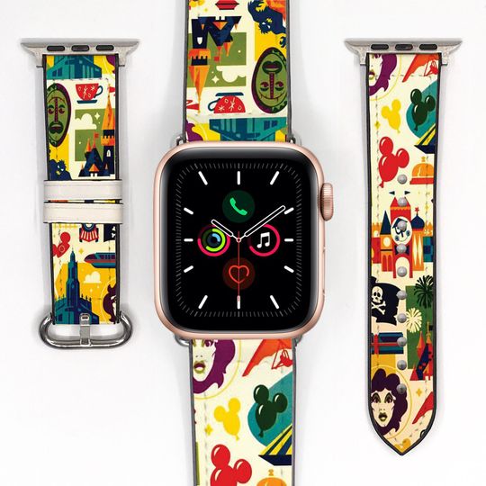Discover Disney Vacation Theme Park Apple Watch Band