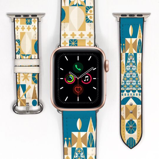 Discover Disney it's a small world Theme Park Apple Watch Band