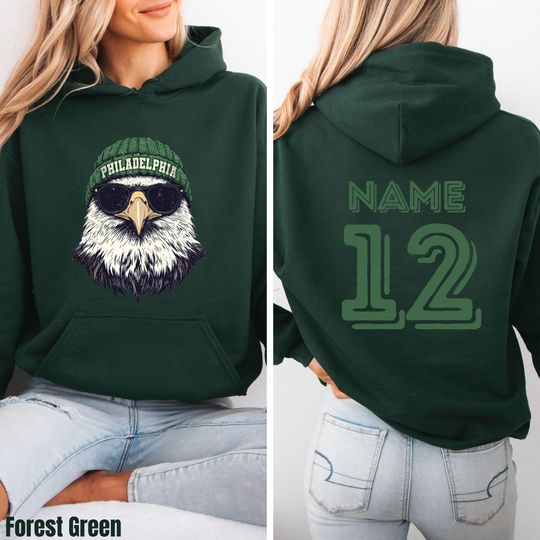 Discover Custom Philadelphia Mascot Sweatshirt and Hoodie, Eagles Philly Love Game Day Apparel, Team Mascot Football For Fan Shirt, Mascot Team Tee