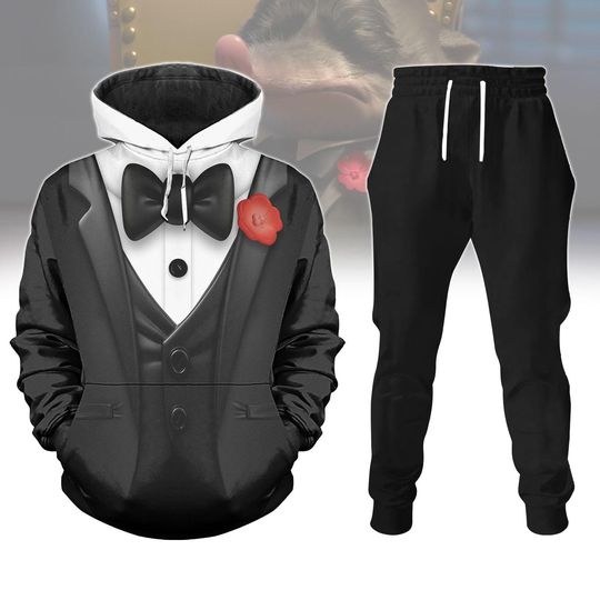 Discover Mr Big Costume Hoodie and Joggers Set, Disney Zootopia Cosplay