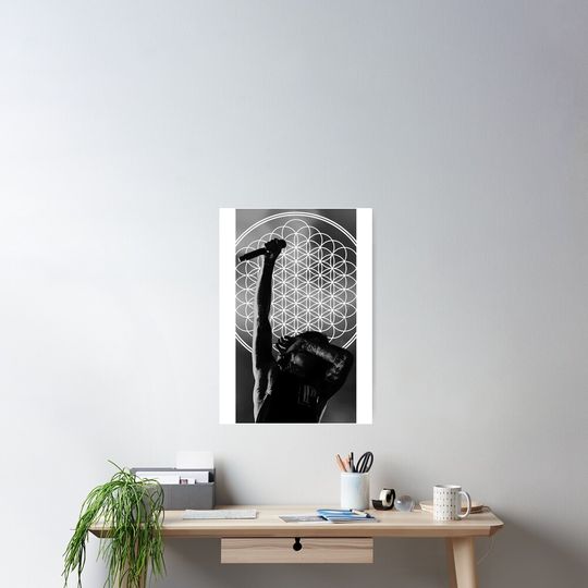 Close Your Eyes Sykes Poster – Unique Wall Art Gift for Creative Spaces