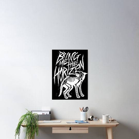 Discover BMTH Poster – Stylish Wall Art for Rock Music Fans