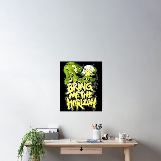 Bring Me The Horizon Poster – Modern Artwork Gift for Band Lovers