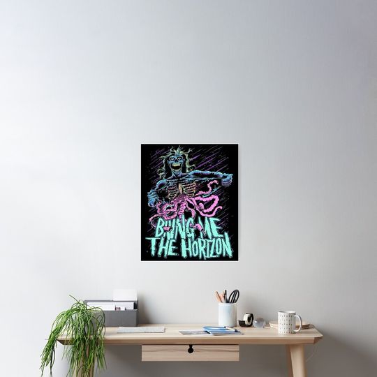 Bring Me The Horizon Poster – Stylish Wall Art for Rock Music Fans