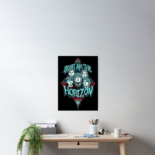 Bring Me The Horizon Poster – Stylish Wall Art for Rock Music Fans