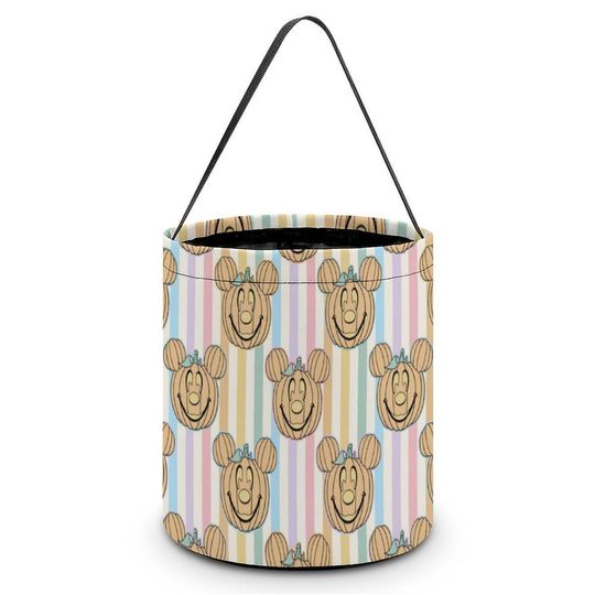 Disney Halloween Bag, Mickey & Friends Trick or Treat Bag, Candy Bag for Kids, Halloween Candy Bag