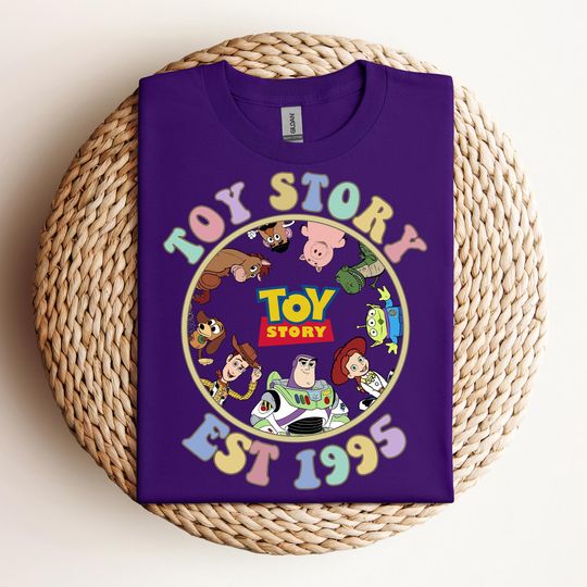 Discover Toy Story Est. 1995 Shirt, Disney World Toy Story Shirt, Disney Friend Shirt, Toy Story Movie Characters Shirt, Friends Tee