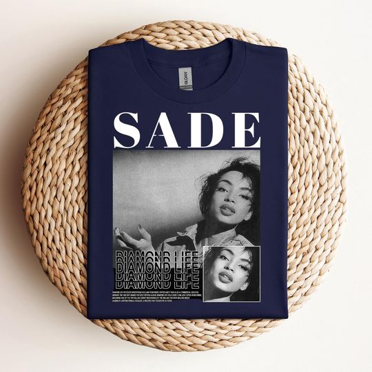 Vintage Sade Diamond Singer Tour Concert shirt, Sade Diamond Singer retro shirt