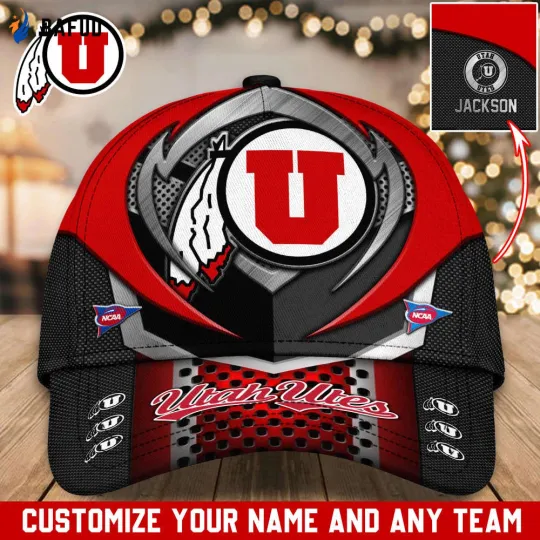 Discover Utah Team Utess Cap, Custom Hat for Men Women Gifts, Hat for Men Women Gifts