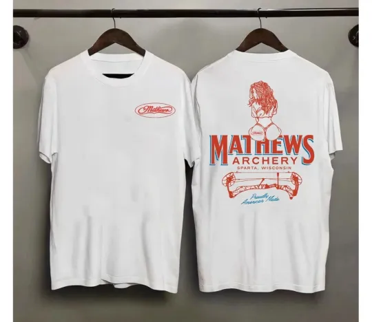 Discover 2025 Sexy Girl & Mathews Arch Proudly American Made T-Shirt