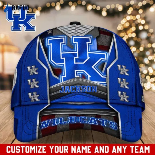 Discover Kentucky Team Wildcats Cap, Custom Hat for Men Women, Gifts Hat for Men Women Gift