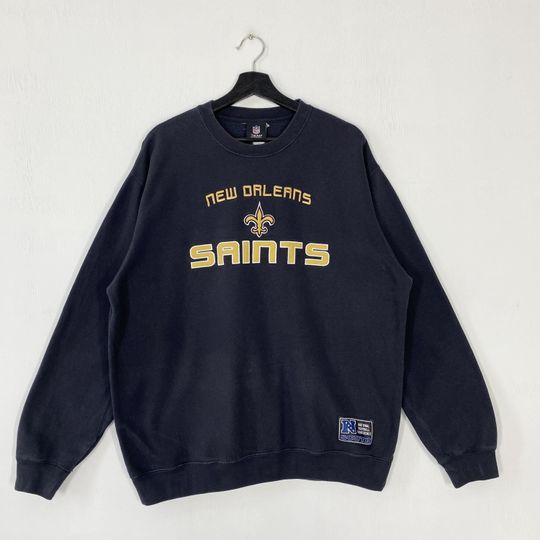Vintage New Orleans Saints Sweatshirt Crewneck Pullover Sportswear football New Orleans Saints