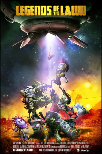 Discover Plants vs Zombies Garden Warfare Vertical Poster for PS4, PS3, Xbox 360