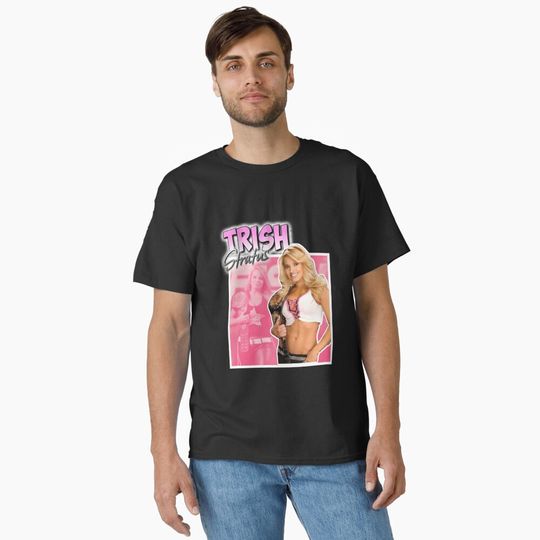 Discover Aj Lee Trish Stratus Classic T-Shirt, AJ Lee Come back, Gift for Fan