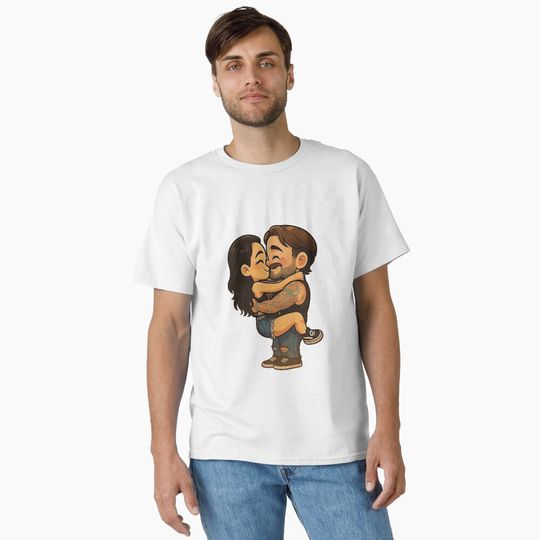 Cm Punk  Aj Lee - On Ajs Return Chibi Classic T-Shirt, AJ Lee Come back, Gift for Fan