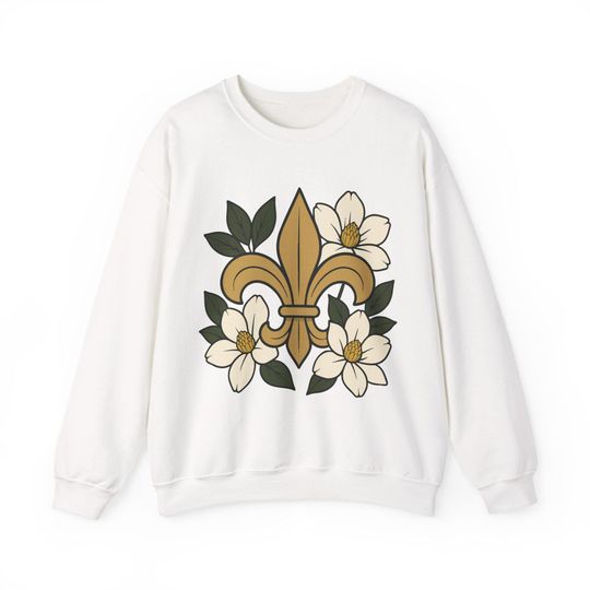 New Orleans Floral Football Shirt, Saints Top, Black and Gold Game Day Shirt, New Orleans Saints Tailgating Outfit, Football Lovers Shirt