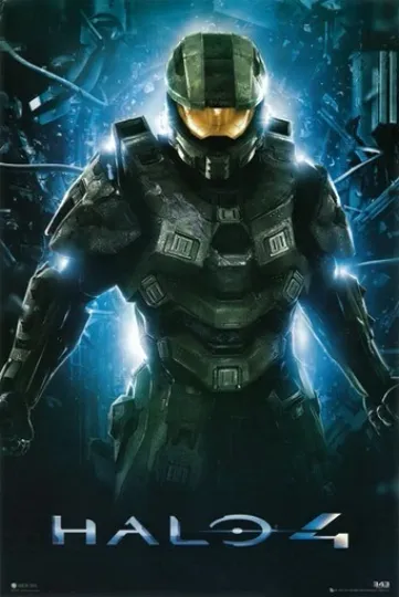 Discover HALO 4 Poster Premium Matte Vertical Poster