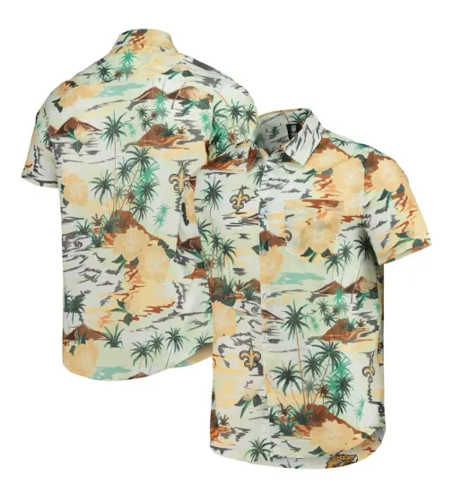 football Apparel New Orleans Saints Hawaiian Style Shirt