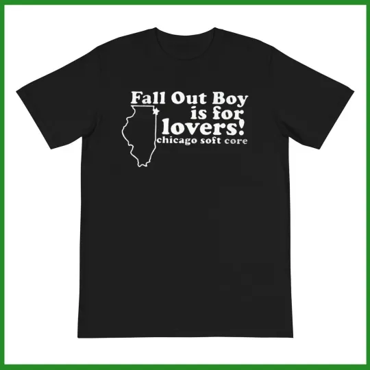 Fall Out Boy Is For Lovers T-Shirt Short Sleeve Men Women Sizes S-5XL