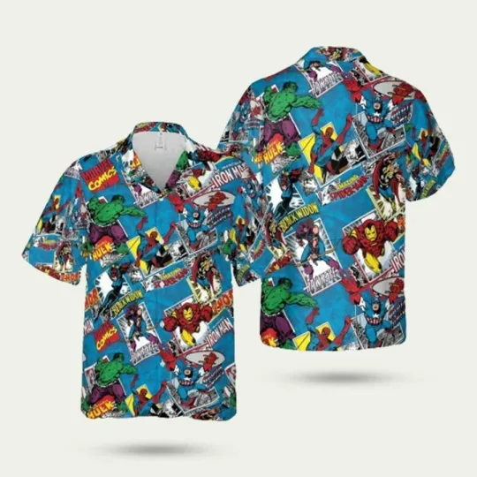 Superhero Spiderr Man Lover Hawaiian Shirt