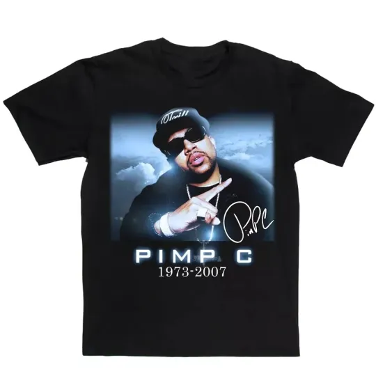 Discover SALE New Rare Pimp C T-Shirt 90s Collection Singer Men S-235XL Shirt