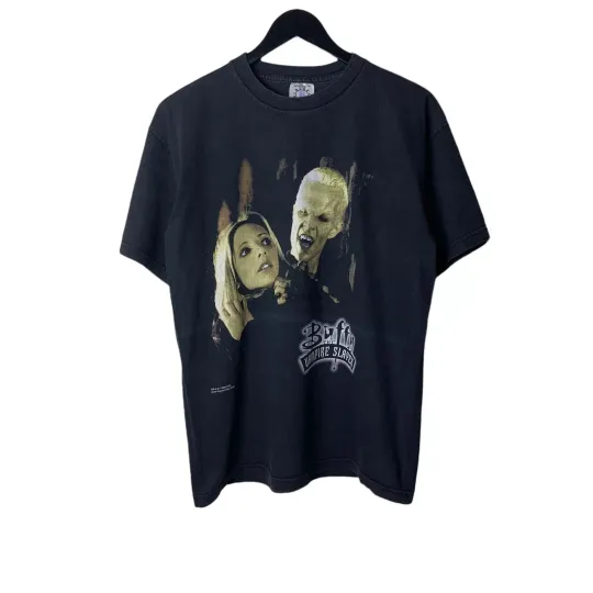 Buffy The Vampire Slayer Basic Black 90s Graphic Unisex T-Shirt