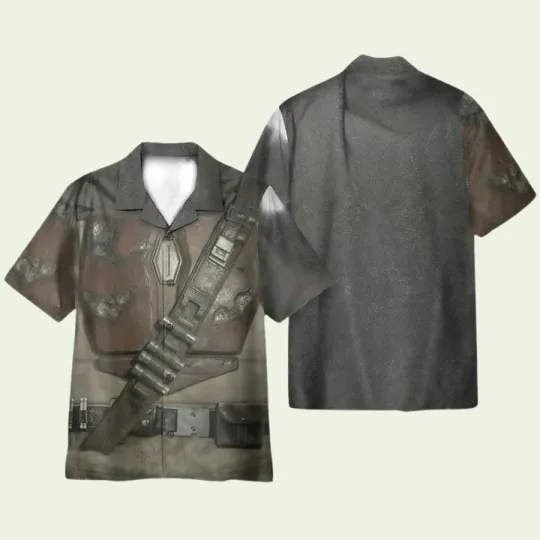 The Mandalorian Cosplay Hawaiian Shirt