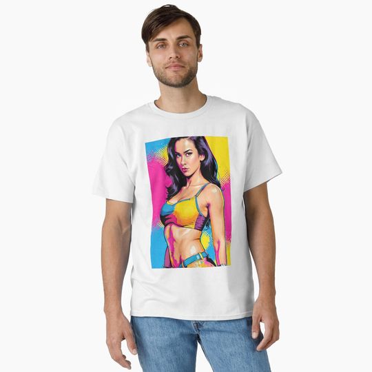 Discover AJ Lee Pop Art Poster Classic T-Shirt, AJ Lee Come back, Gift for Fan
