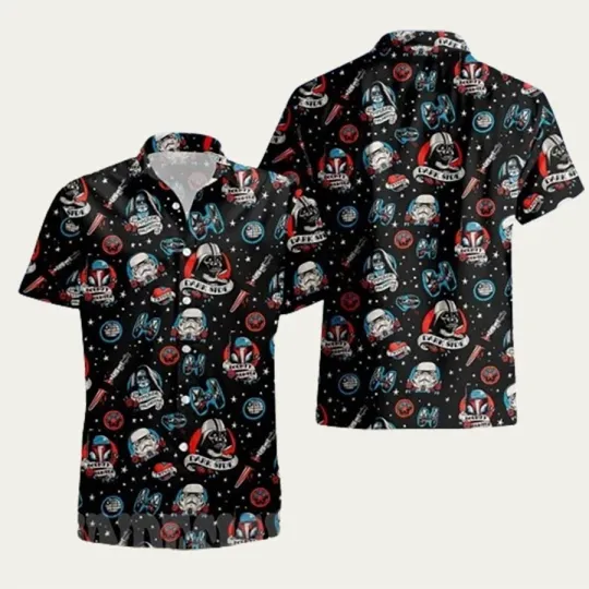 Discover Star Warss Darth Vaderr Storm Trooper Hawaiian Shirt