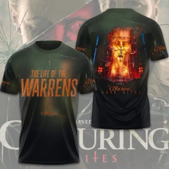 Discover The Conjuring 3D T-Shirt All Sizes