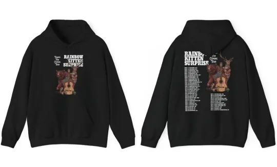 Discover New Rainbow Kitten Surprise tour Gift For Fans Unisex S-5XL Hoodie