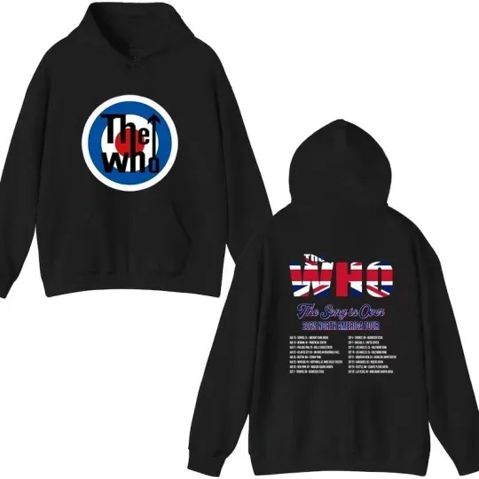 Discover The Who Concert Tour 2025 Hoodie, Gift for Supreme Wholigan Fan Club Member ship