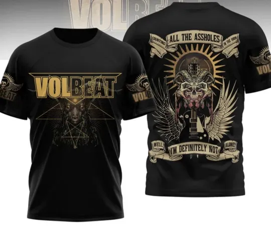 Discover Volbeat 3D T-Shirt for Fans