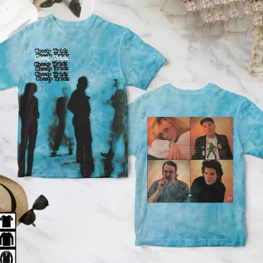 Discover Cheap Trick Standing On The Edge Album Cover 3D T-Shirt
