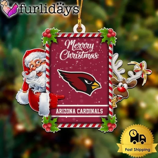 Discover Personalized Arizonna Football Team Cardinals Christmas Ornament Gift Decor