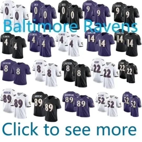 Discover Custom Men's Ravens 2025 Player Game All Stitched Series Jersey, Fan Gift