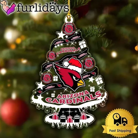 Discover Personalized Arizonna Football Team Cardinals Christmas Ornament Gift Decor