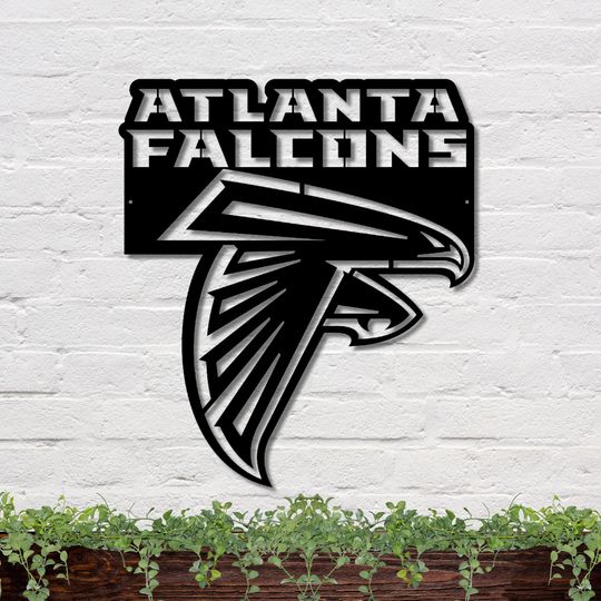 Falcons Wall Art | Metal Sign | Atlanta Sign | Metal Atlanta Sign