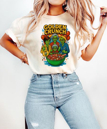 The Golden Crunch Shirt, Horror Movie TShirt, The Stay Golden Shirt