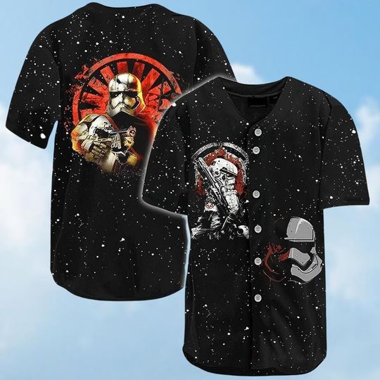 Discover Stormtrooper Star Wars Jersey Shirt, Disney Baseball Shirt, Galaxy's Edge Shirt, Magic Kingdom Tee Shirt, Birthday Gift For Fan