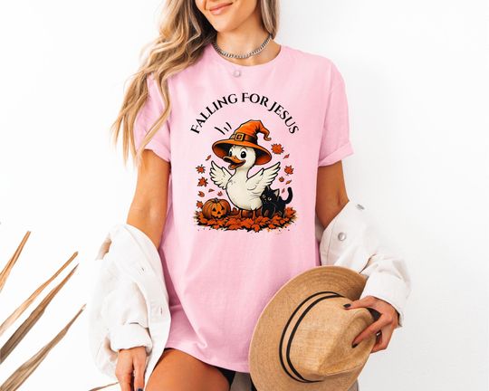 Discover Falling for Jesus T-Shirt, Christian Halloween Shirt