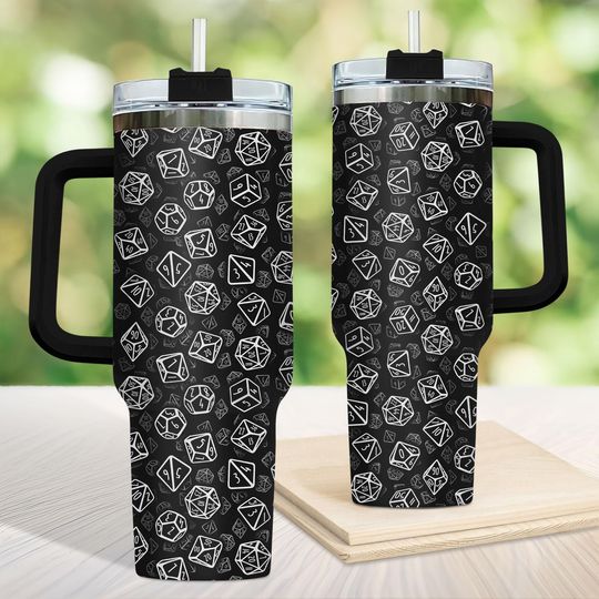 Discover Dnd Tumbler 40Oz, Dungeons And Dragons Tumbler, Gaming Coffee Tumbler, Gift For Friends