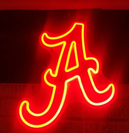 Discover University Football Neon Sign for Room Decor