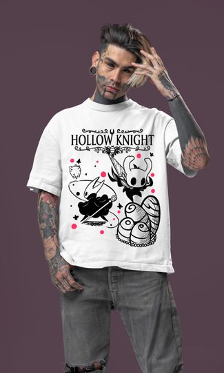 Hollow Knight T-Shirt, Gaming Hollow Knight Tee, Indie Game Shirt