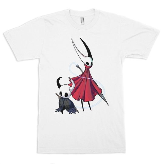 Hollow Knight and Hornet T-Shirt, Men's and Women's