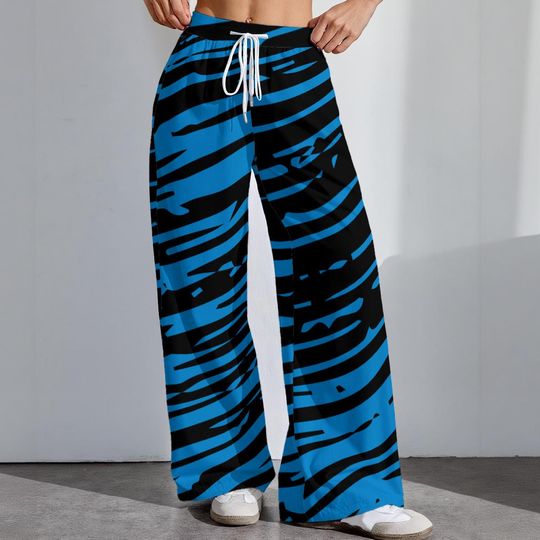 Discover Panthers Football Women's Pajama Pants, Womens Game Day Athletic Bottoms