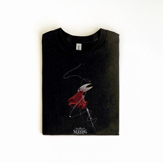 Hollow Knight Silksong Shirt: Gothic Gaming Apparel