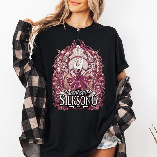 Hollow Knight Silksong Shirt: Hornet Bug Warrior Graphic Tee