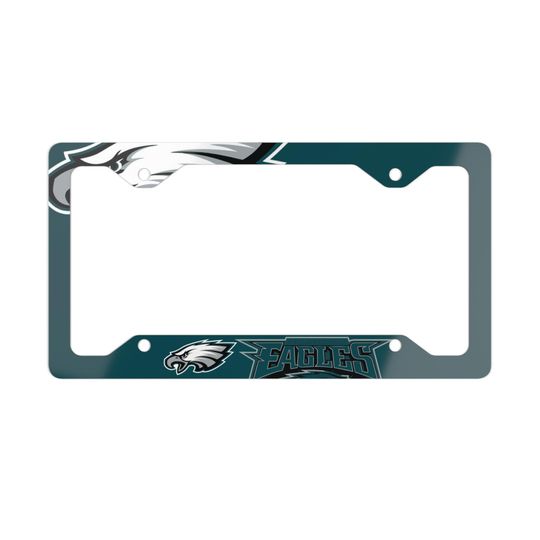 Discover Football License Plate Frame, Philadelphia Eagles Fan Gift, football Team Car Decoration, Sports Fanatics Auto Accessory, Eagles Merchandise