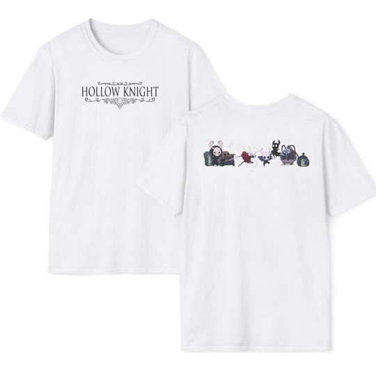 Hollow Knight Silksong Shirt: Friends of Hallownest Gamer Tee